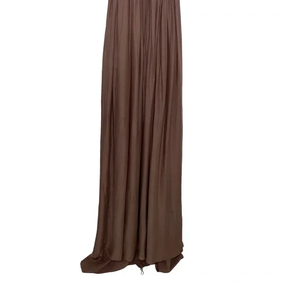 Miss Avenue Boho Back In The Grove Backless Halter Maxi Dress Small - Picture 7 of 16